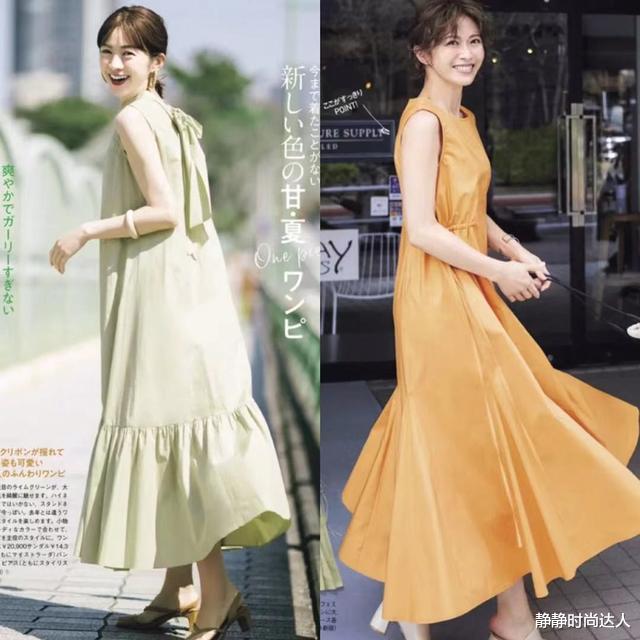 静静时尚达人|35岁的女人如何选择连衣裙？这4种连衣裙，照着穿很美很减龄