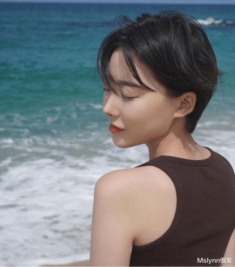 Mslynn假发|连女生都拒绝不了的酷帅短发，又美又飒真是绝了！