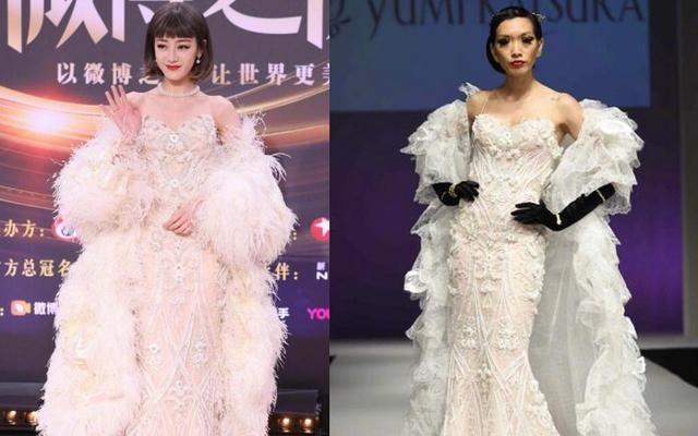 微博之夜|微博之夜明星造型与模特对比：热巴超越原版，王一博被嘲像门童