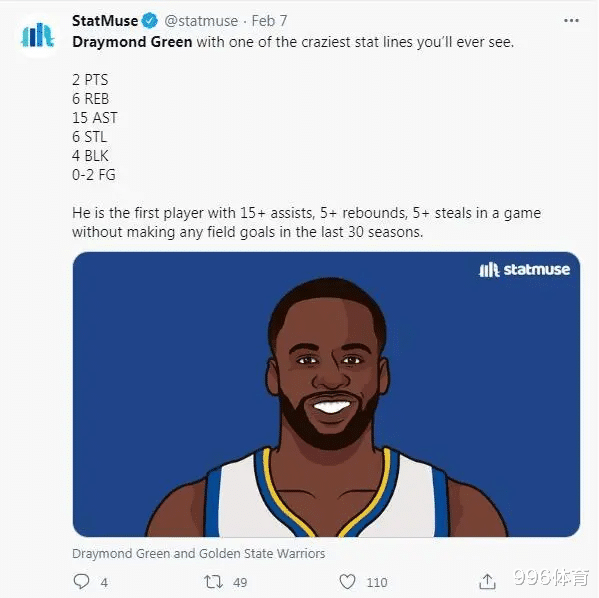 斯蒂芬·库里|追不攻！就在今天，NBA30年无人做到的纪录，被格林达成了