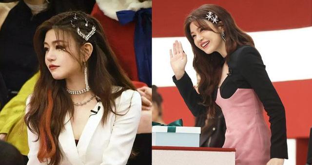 穿衣搭配|38岁陈妍希换甜妹路线，婴儿肥搭配双马尾，小包子脸又美又乖