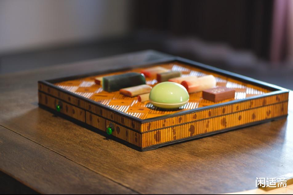 文房|文房雅器，湘妃竹，都承盘