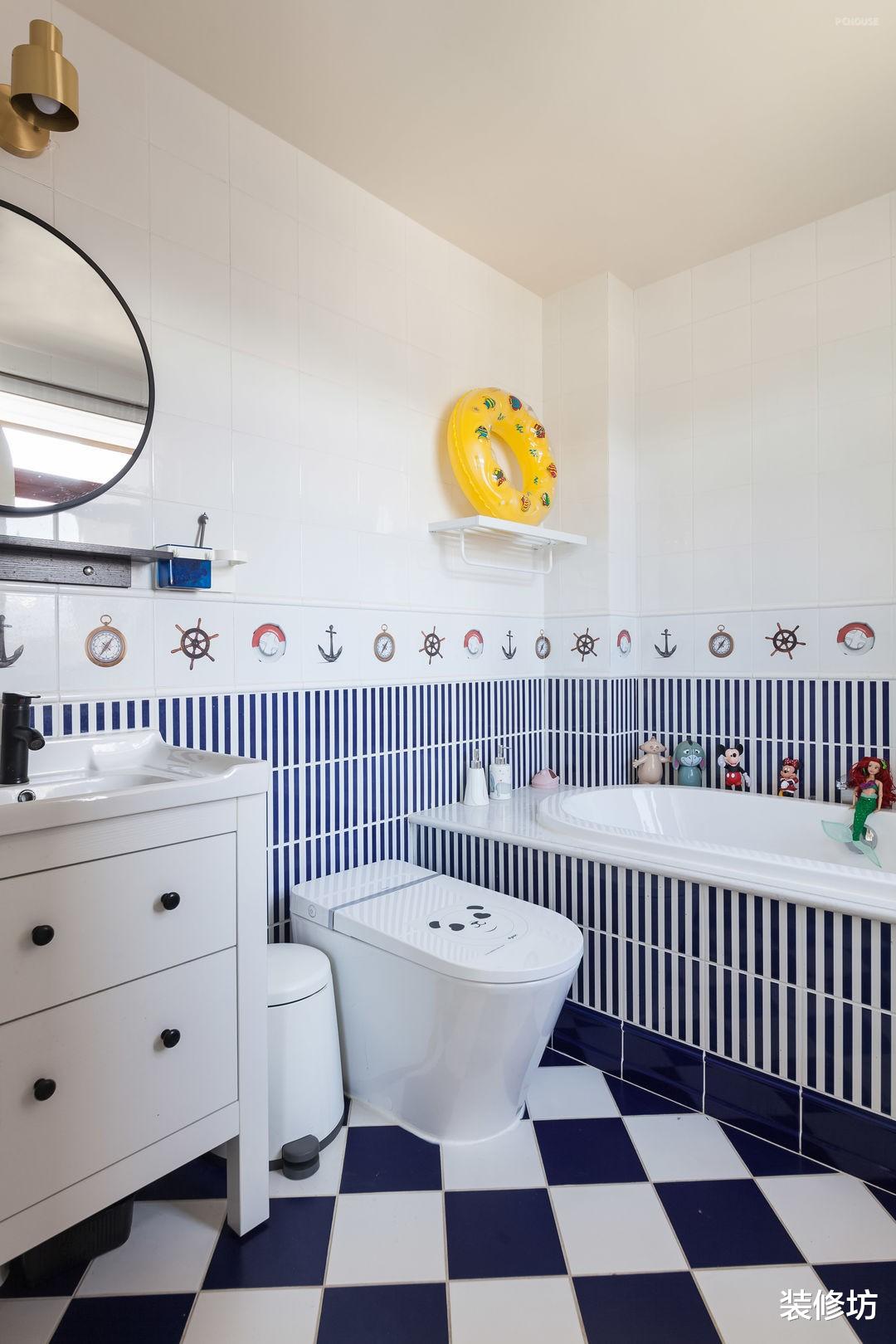 135平方米美式风情，用色彩和创意做装饰，让家充满爱意