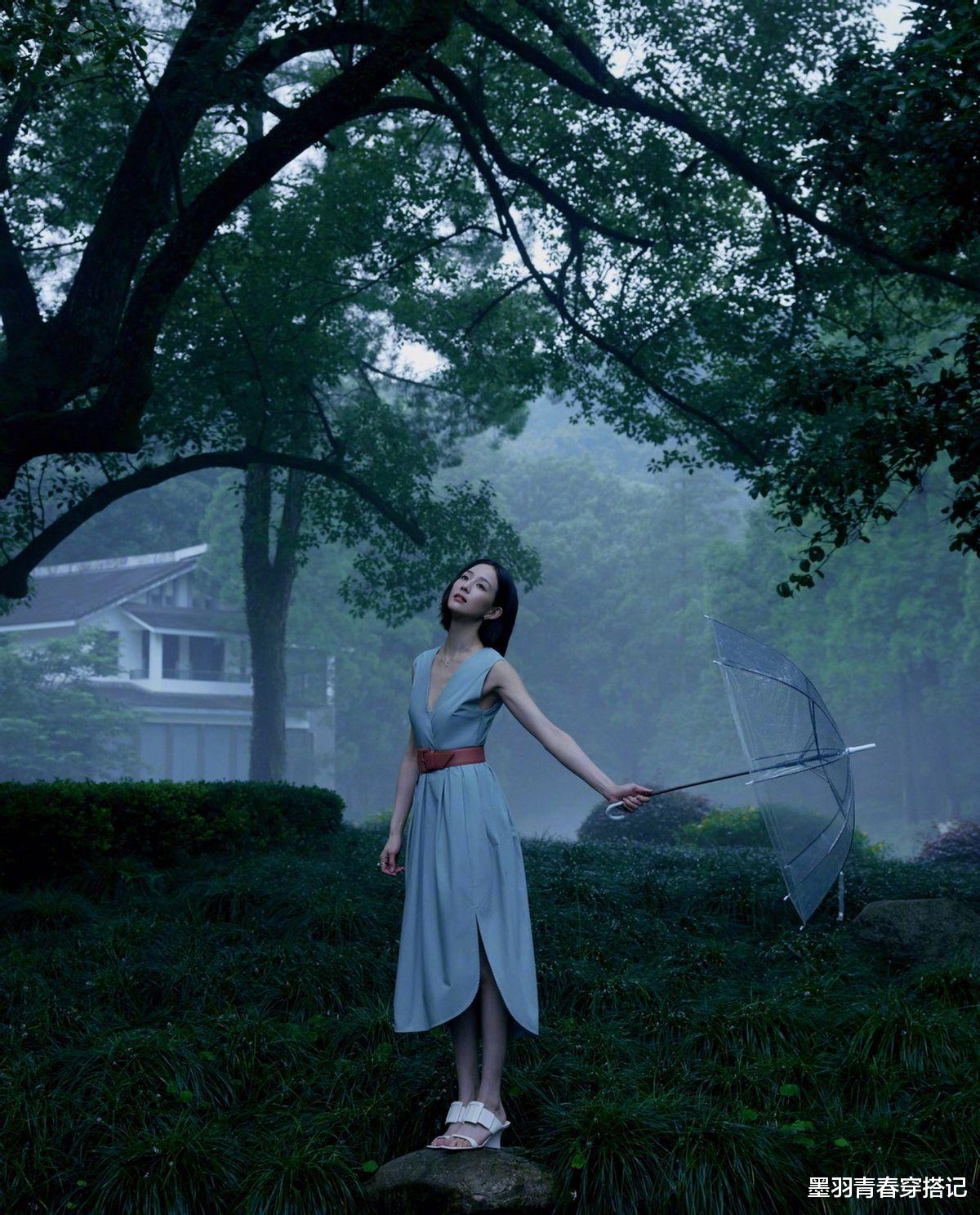 穿衣搭配|高学历果然不一样,张钧甯一身简约风打扮,配短发知性有气质