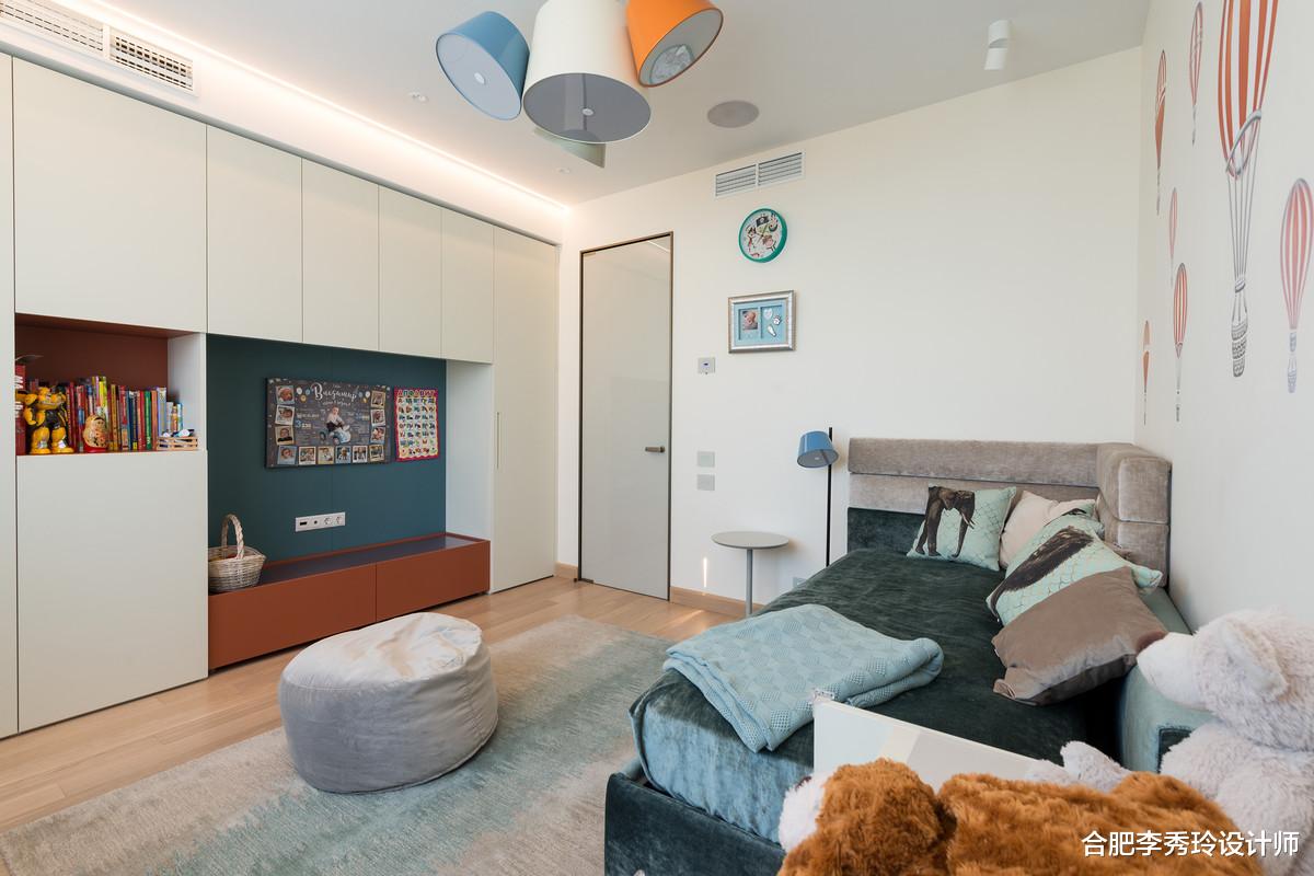 160㎡四口之家,不过度“追捧”流行风格,做到了真正的简约大方