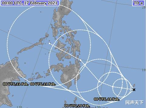 民声天下 正在酝酿中！今年1号台风“杜鹃”身形已现！或将穿过菲律宾群岛
