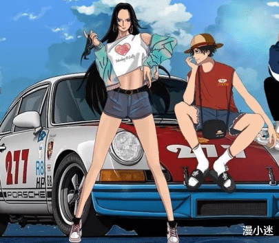 路飞|网红合体COS《航海王》，何丹彤COS女帝，邵雨轩COS路飞，超好看
