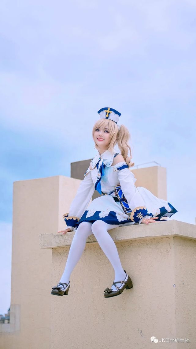 芭芭拉|cos：原神芭芭拉cos正片@懵琦，真的好甜
