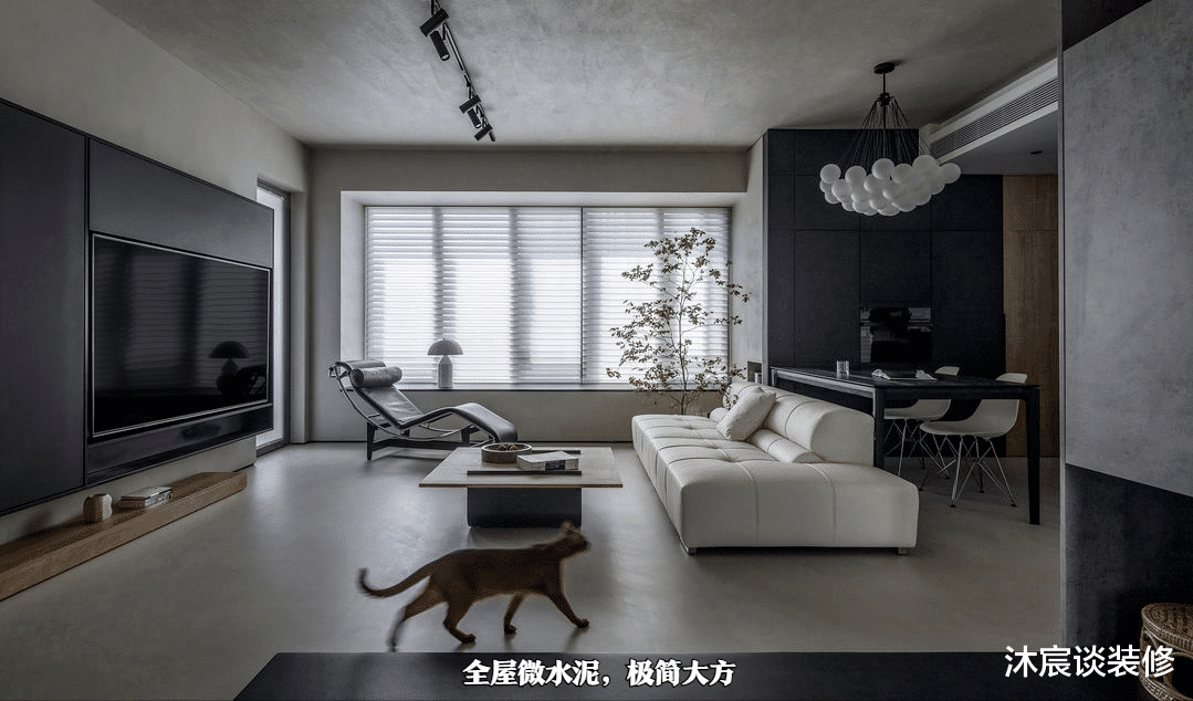 怪不得这么多人喜欢微水泥,用在装修上,室内极简大方,干练纯粹