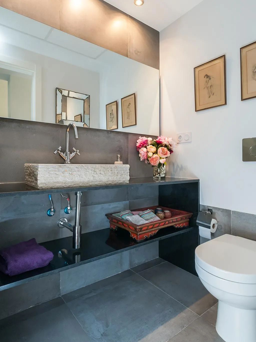 |146㎡顶复式，上下2层住五口人，实景高级，楼梯还能当电视墙！