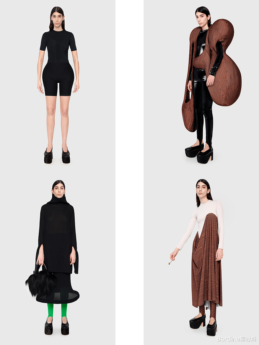 Bordine聊时尚|Melitta Baumeister 2021秋冬，带着廓形的特色感，和撞色的冲击相混合