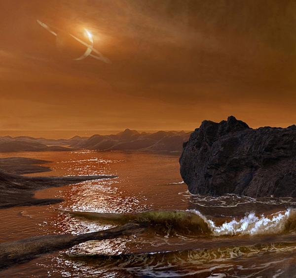  这颗星球有山有湖有大气，种种迹象表明：那里很可能存在外星生命