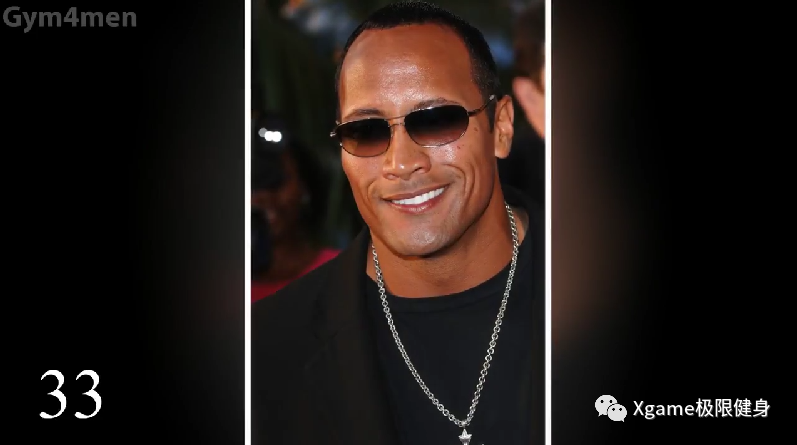 道恩·强森|巨石强森1-48岁的变化，发量越少越开挂！