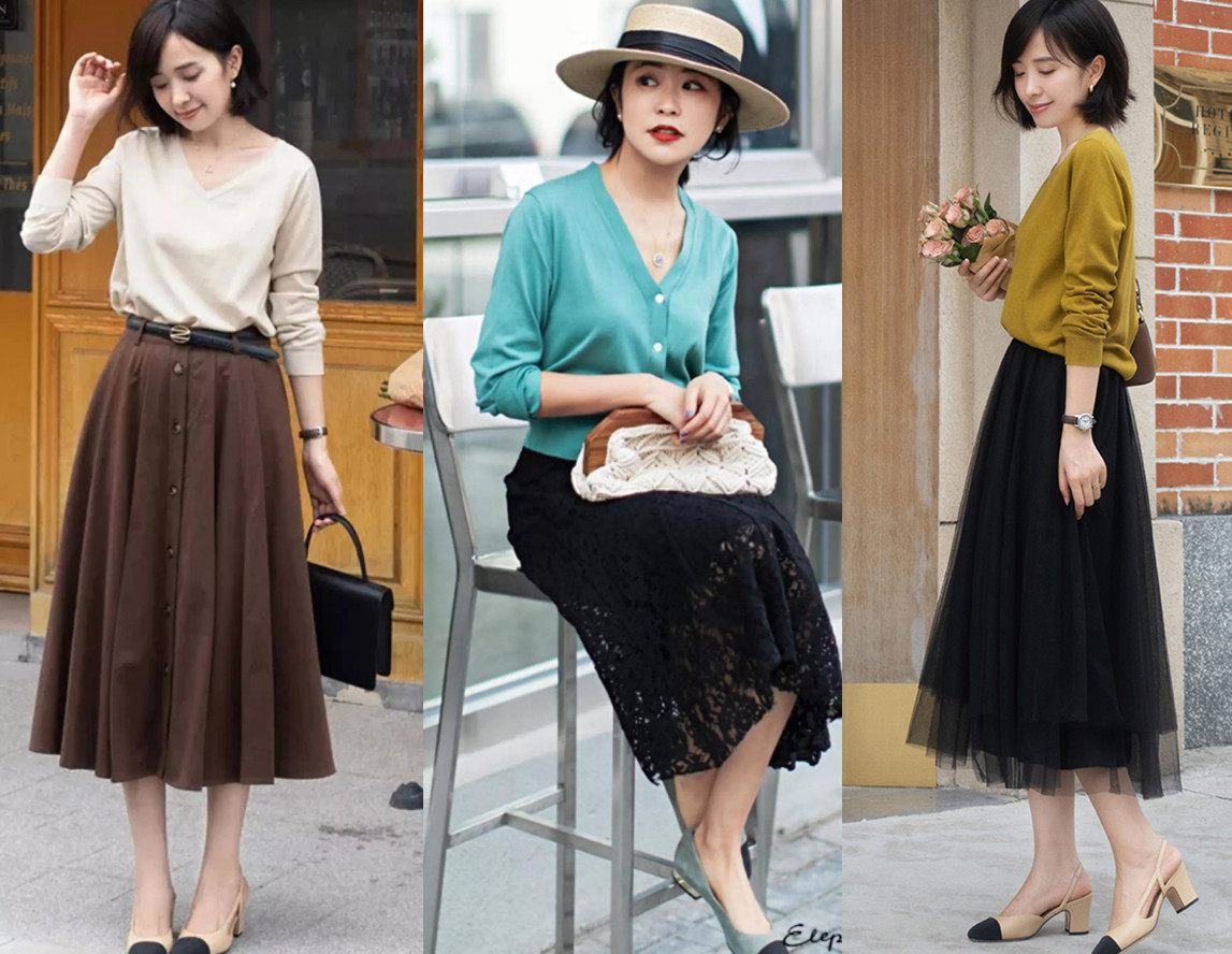 山东泰安秋子|今秋火了一种穿搭:叫“毛衣+半身裙/裤”!优雅且高级,演绎气质美!