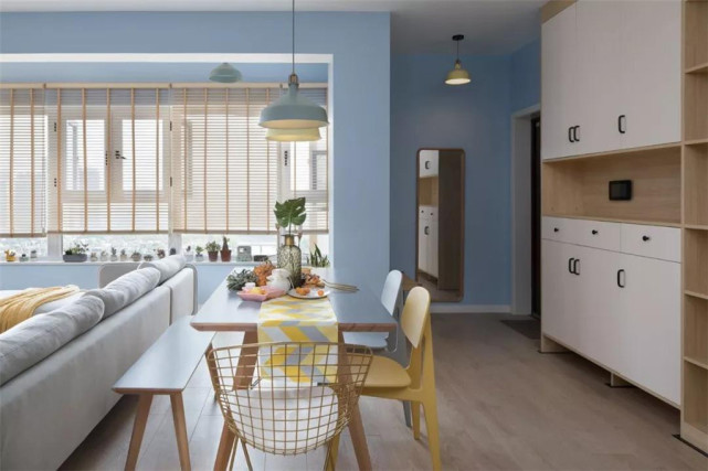 116平北欧风三居室，享与家人互动的美好时光