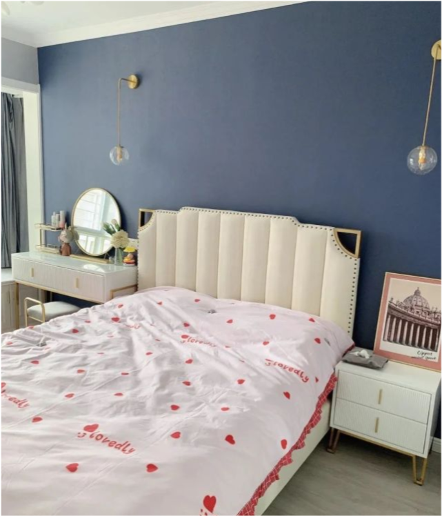 照着网上装的房子太成功了,全屋贴墙布,漂亮又高级,越看越喜欢~