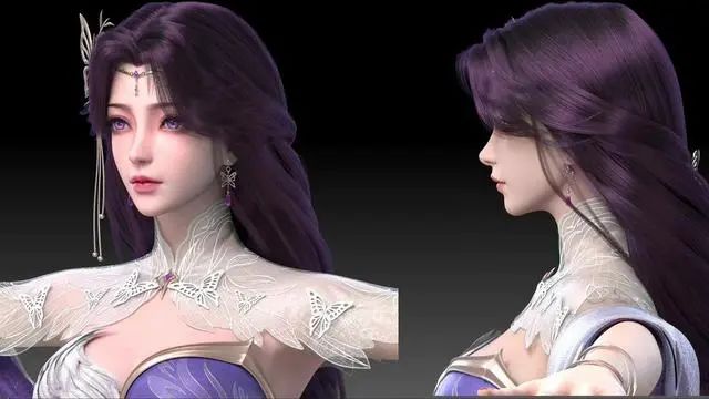 石昊|完美世界：紫色凶兽云曦成人版来了
