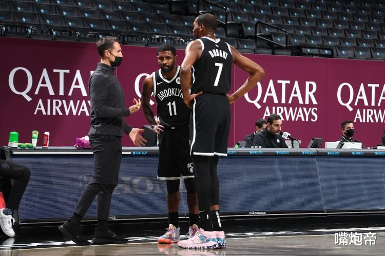 篮网队|5巨头篮网被打停！杜兰特2次暴扣破纪录，哈登欧文双核却联手打铁