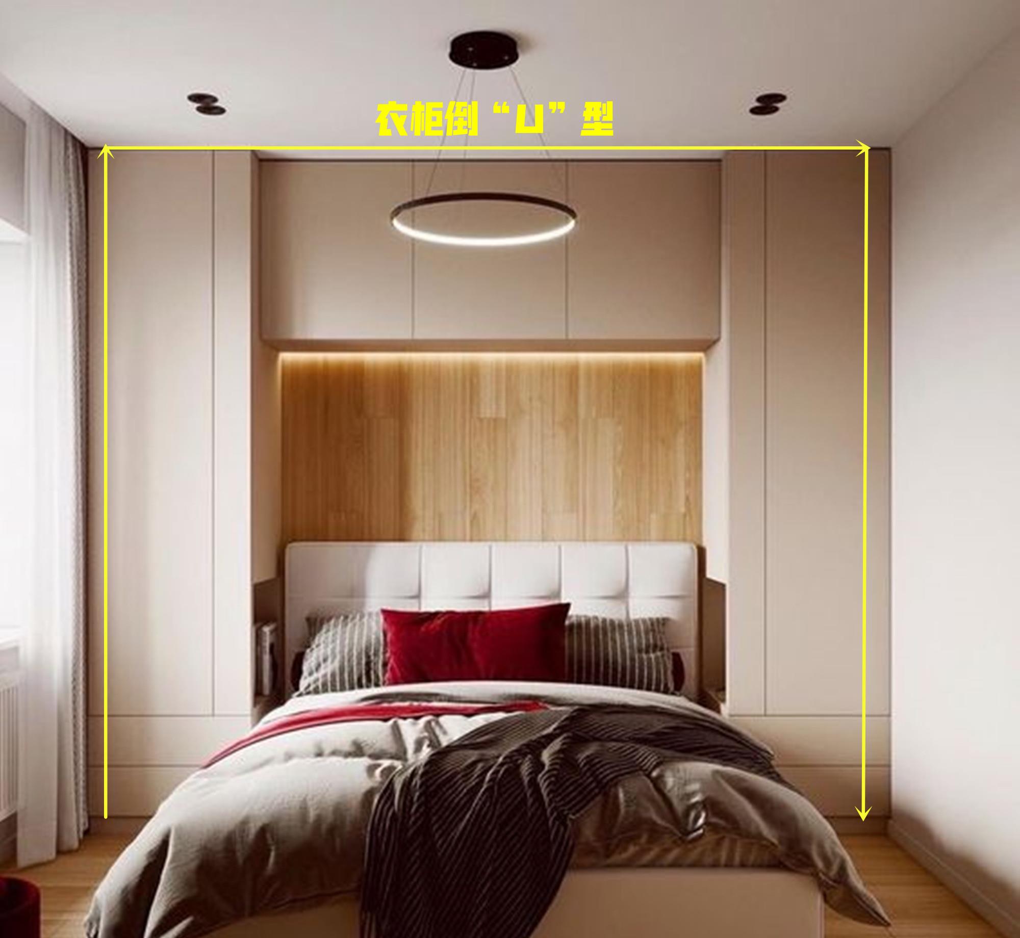 再给我一次装修机会，怎么也要试试将衣柜装在床头！收纳翻几番