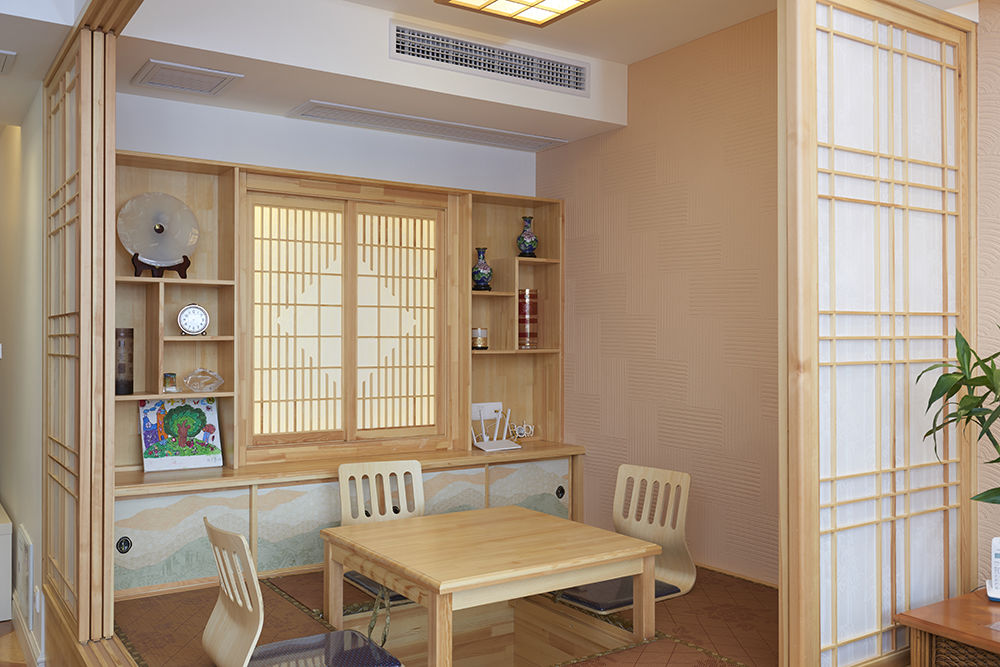 榻榻米|夫妻的日式风小一居,阳台改餐厅,清新又宽敞,榻榻米书房超喜欢!