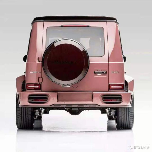 g63|可盐可甜的“金刚芭比” —MANSORY迈莎锐打造少女粉AMG G63