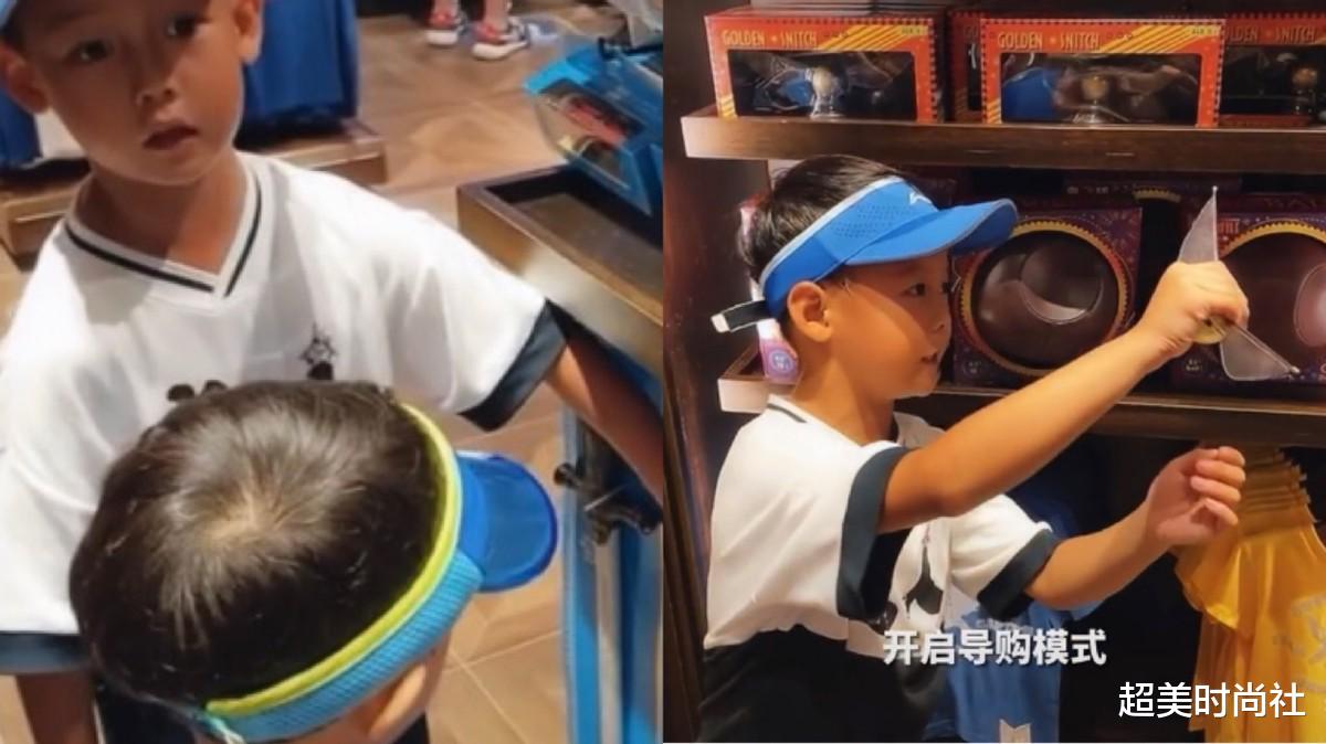 超美时尚社|世界冠军王皓全家出游,一家四口高颜值被赞,妻子美貌不输明星