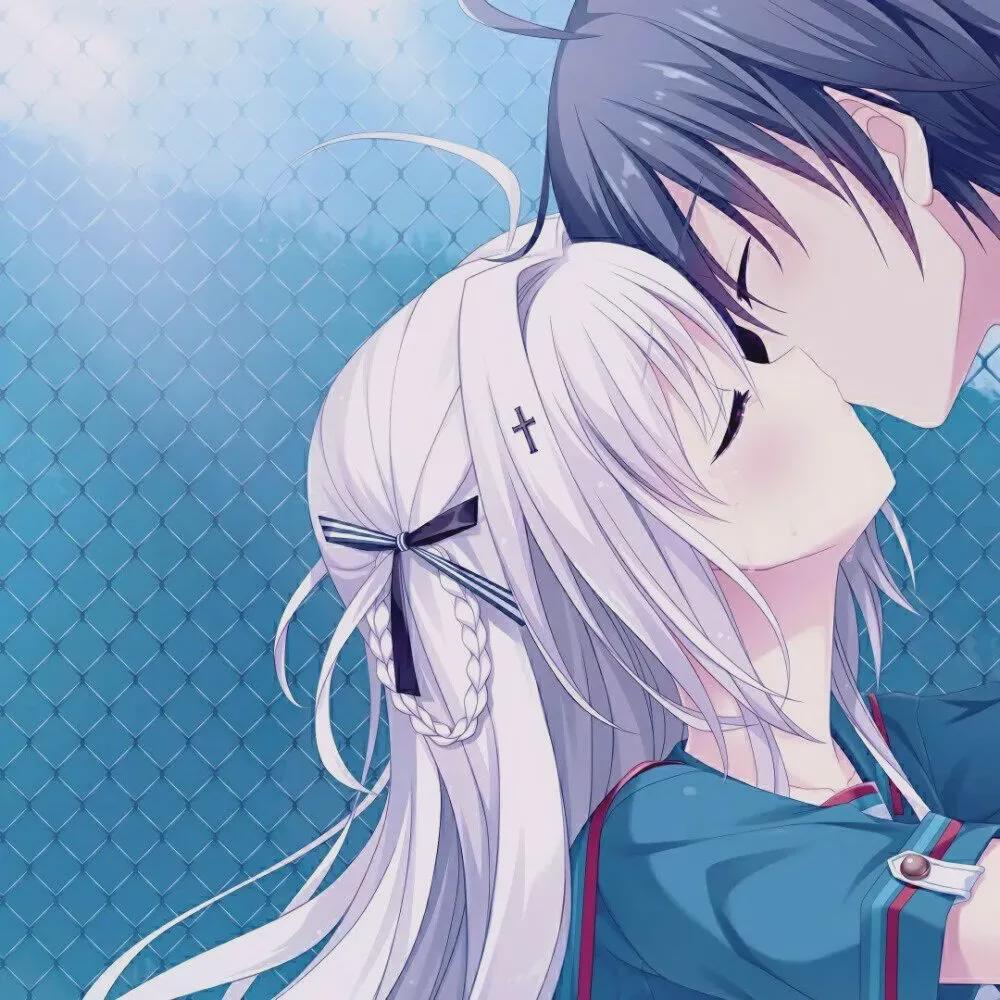 |动漫头像：太阳快要落山的时候，路灯都会接着亮起，继续温暖人心