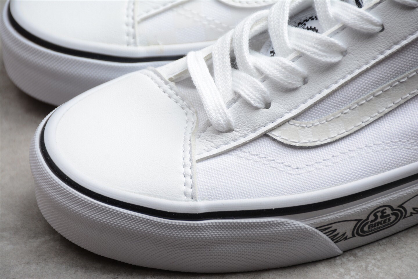 莆田鞋匠|VANS X SE BILKES Style 36 联名鞋款 3M反光 白色