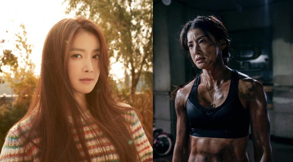 李诗英|韩国知名女星背着15公斤重儿子，勇登528米高峰！