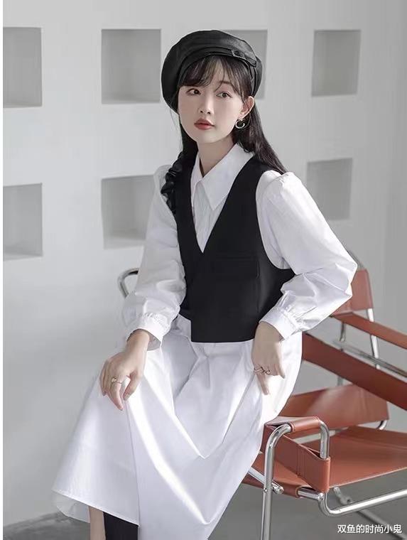 双鱼的时尚小鬼|秋季气质温柔风穿搭，好穿又绝美的长袖连衣裙，秋天的第一条裙子