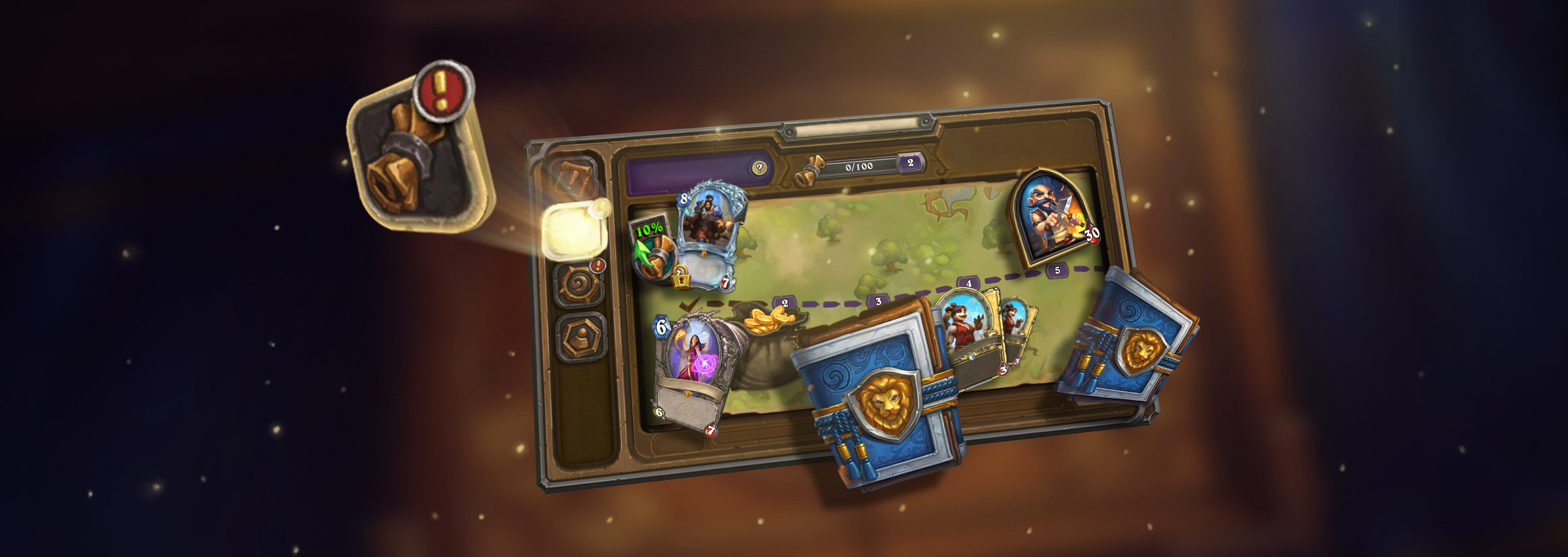 魔兽世界|炉石传说新版本即将上线，通行证还没拿完奖励的，抓紧时间做任务