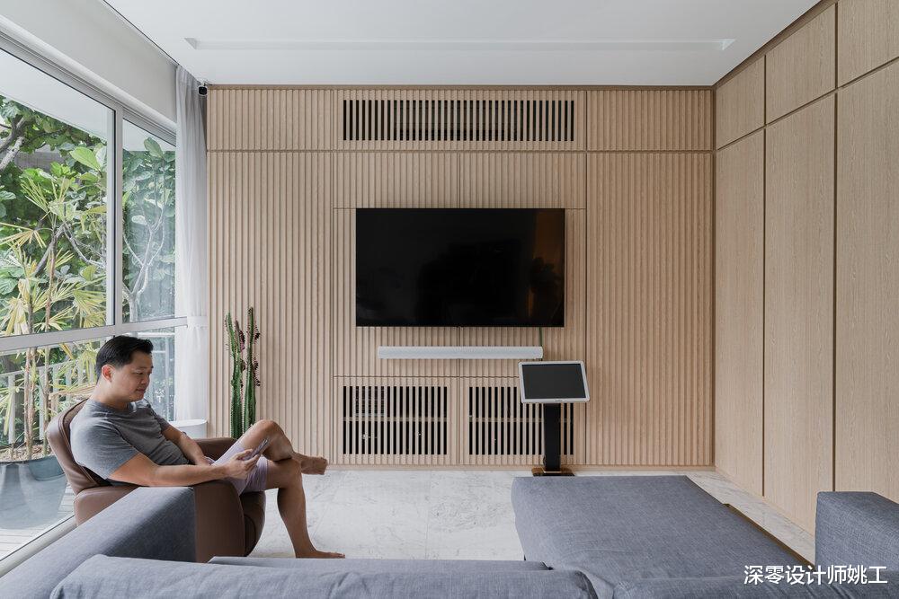 这是我见过最雅致的两居室，107㎡散发着原木的清香，令人着迷！