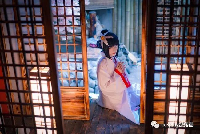 龙珠|cos：雏田白无垢cos正片