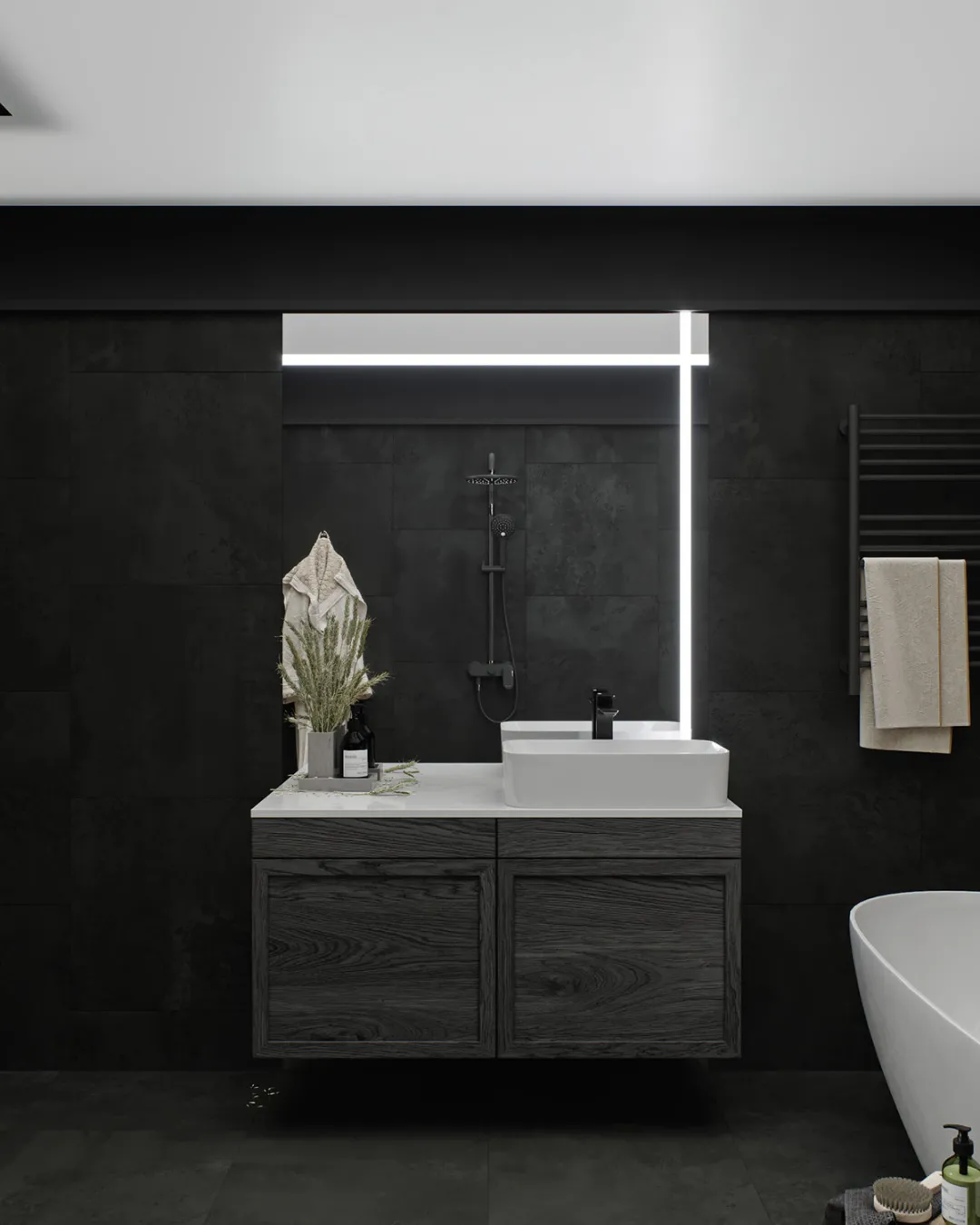 97㎡两居室堪比200㎡，这个高级灰的家，到底能有多酷？