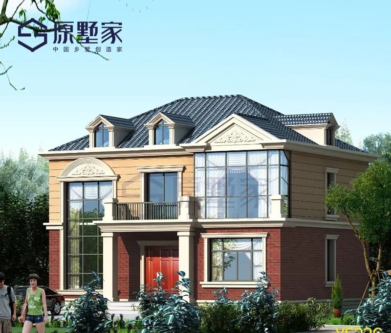 首付比例|2款带阁楼的农村别墅,同样是自建房,为什么阁楼款长盛不衰