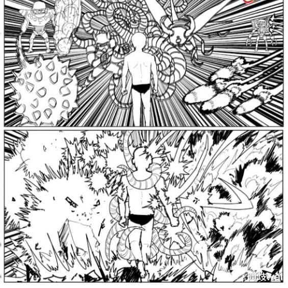 ai 一拳超人141：博士被杀杰诺斯一人斩3龙，琦玉罕见发怒，新的名场面登场