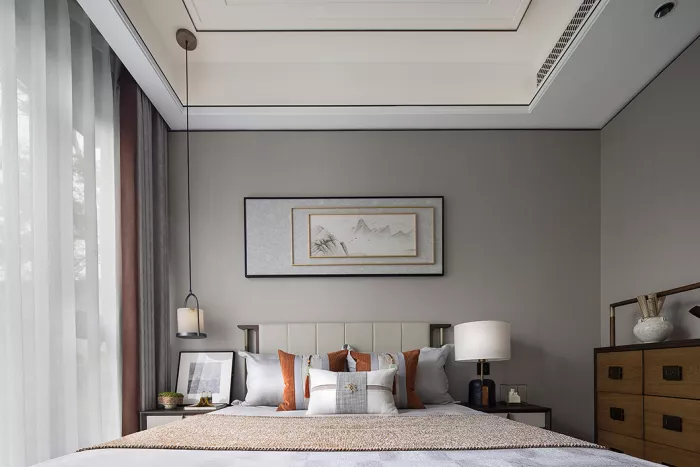 |115㎡新中式|翰墨飘香，东方雅居