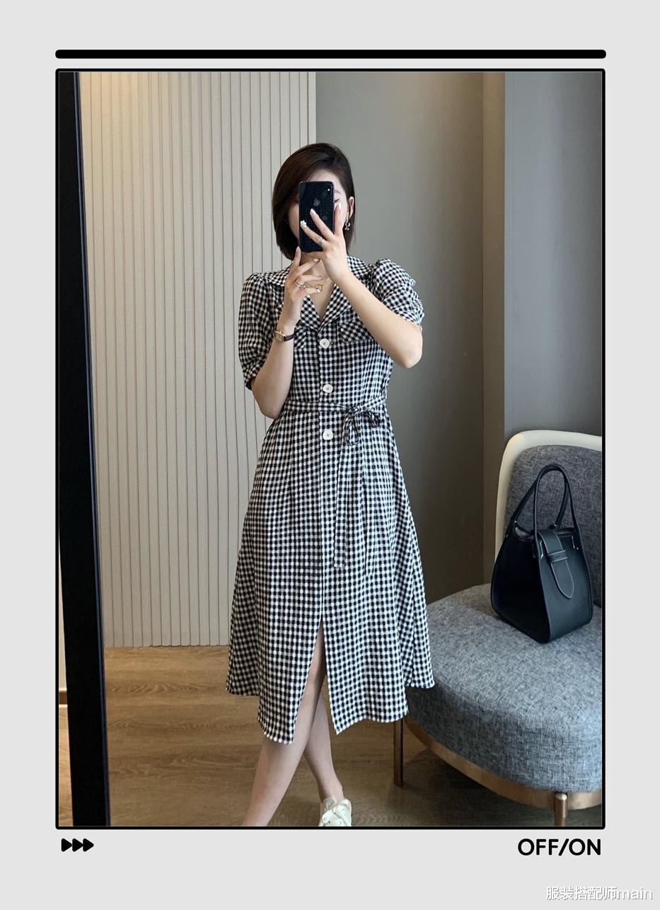 服装搭配师main|都爱“衬衫+裙子”，不如直接穿气质满分的衬衫裙