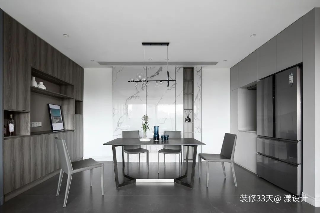 装修设计：125平现代简约高级质感两居