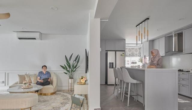 轻奢法式被嫌土气?149㎡的家,一眼沦陷温柔精致,这才是真的美