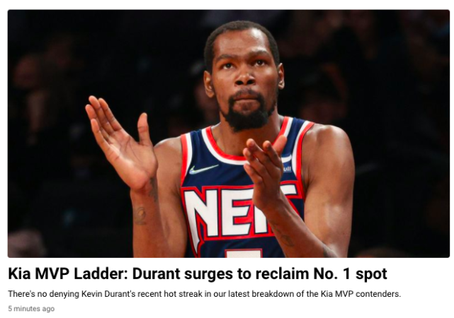 卡梅伦·约翰逊|NBA官方MVP榜单出炉：库里跌至第二，保罗进前五，榜首实至名归了