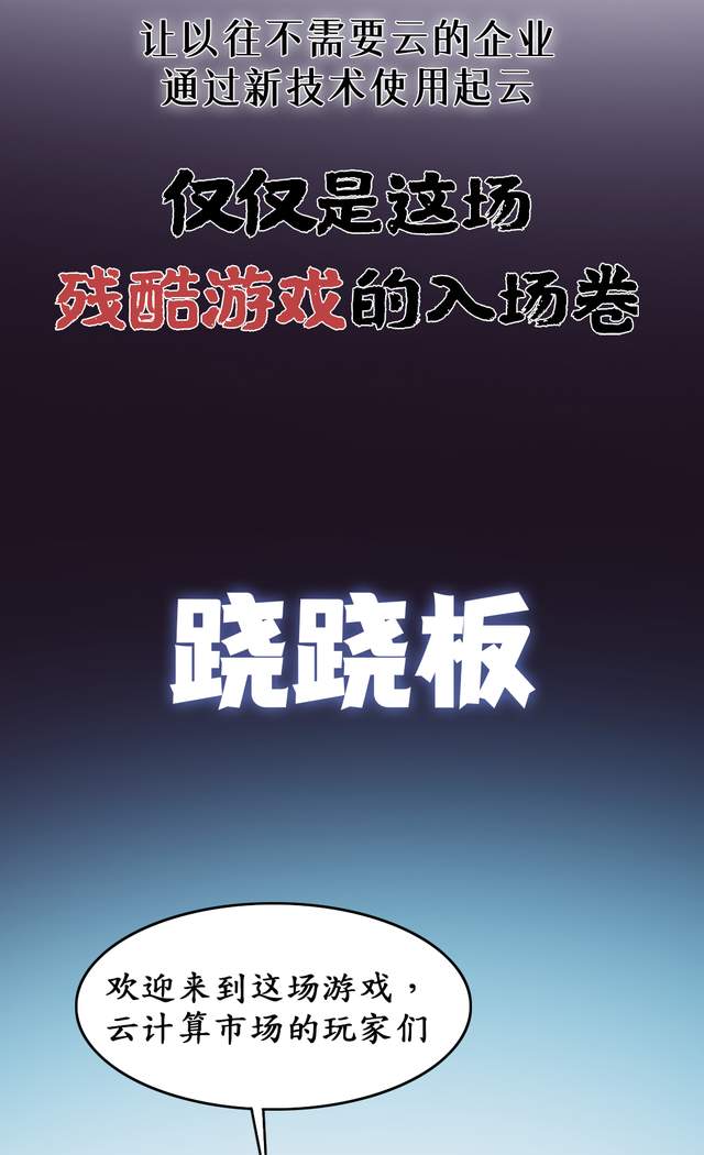 |云计算市场，是时候来一场鱿鱼游戏了