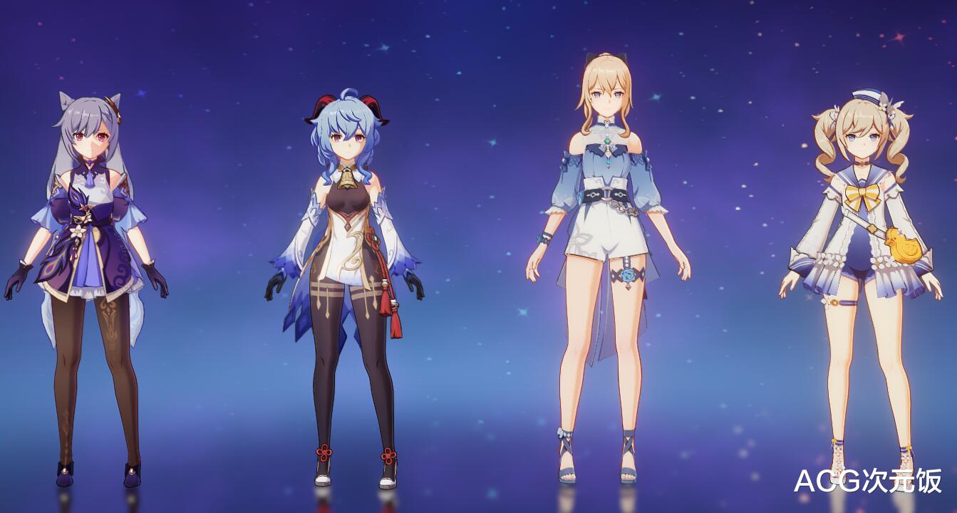 客服|B站上的官方号COS原神芭芭拉,客服小姐姐换泳装!玩家:想被踩