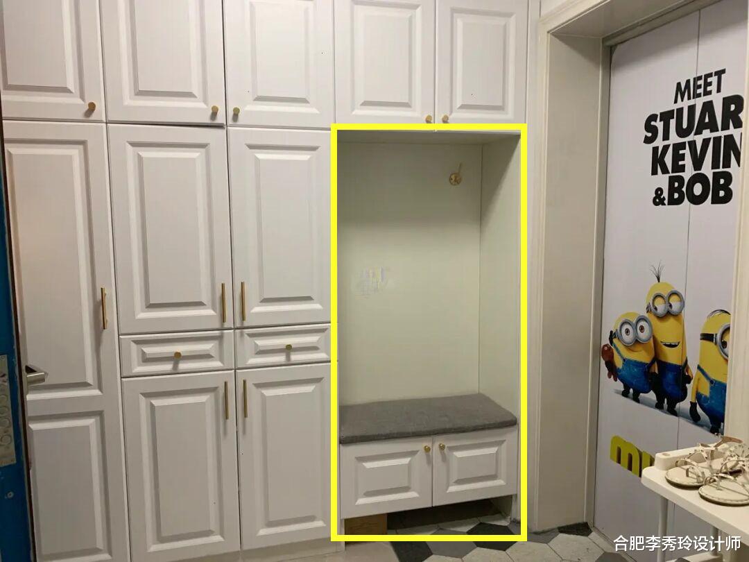 这就是一梯一户的好处，每家都是独立电梯间，玄关放在这没人反对