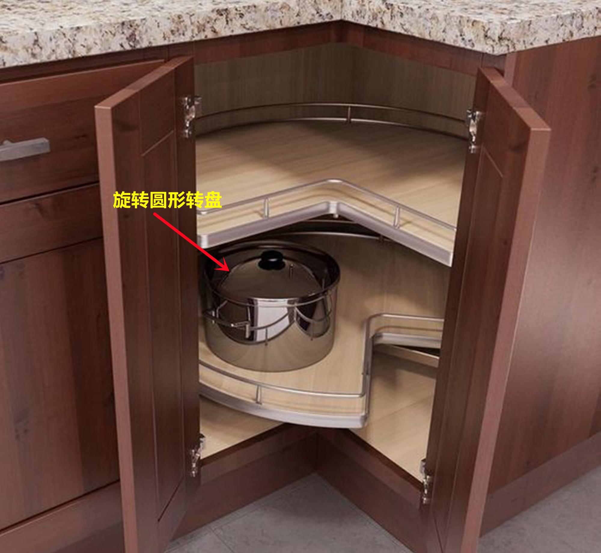 亏大了!但凡你利用好吊柜转角这块,厨房最少能再多2㎡收纳