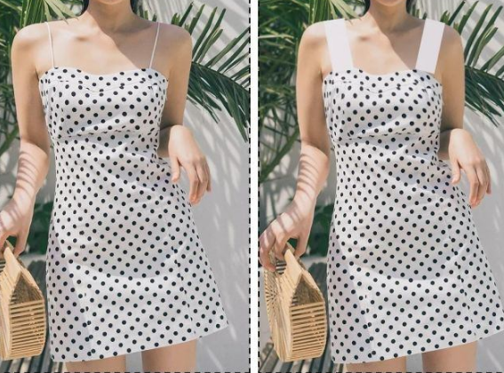 时尚风行派|大骨架女孩穿搭宝典来啦！大V领配上高收腰剪裁，身材轻松变单薄