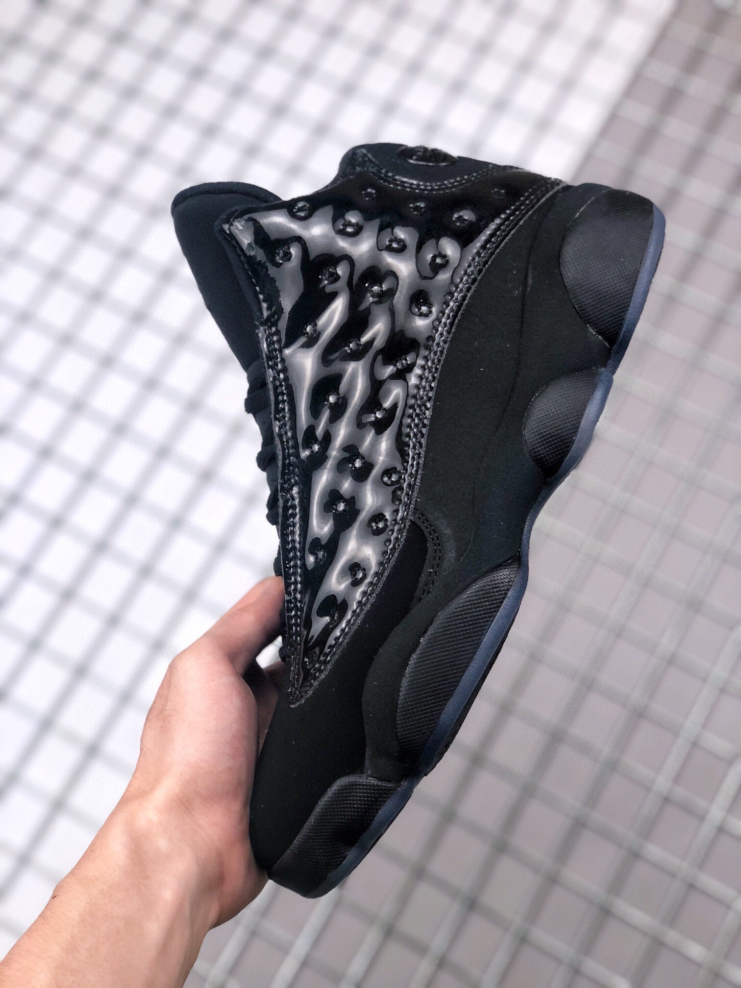 莆田鞋匠|Air Jordan 13 “Cap and Gown”黑武士