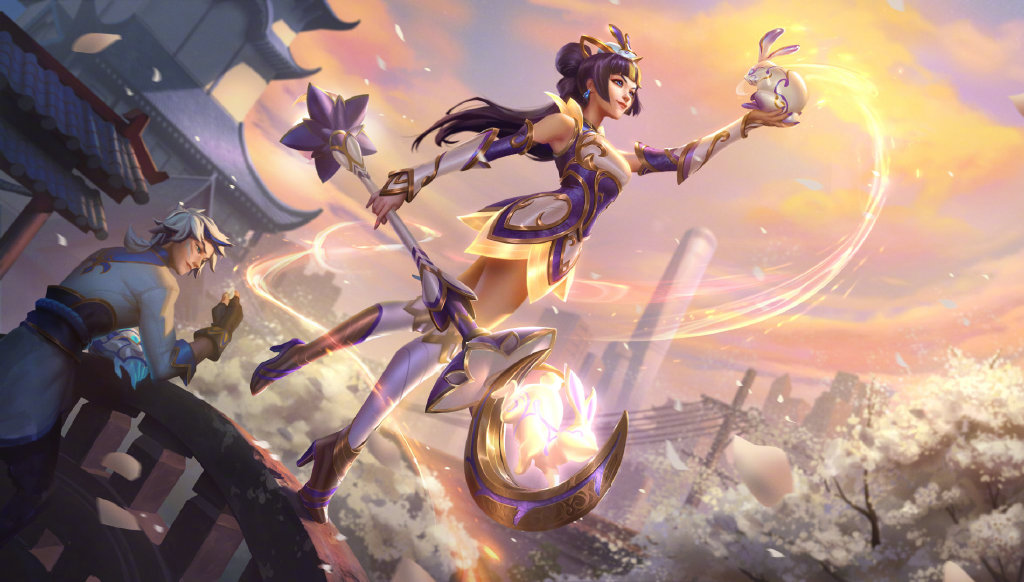 青花瓷|内置周杰伦音乐!LOL青花瓷和虎年皮肤亮相:亲儿女EZ拉克丝