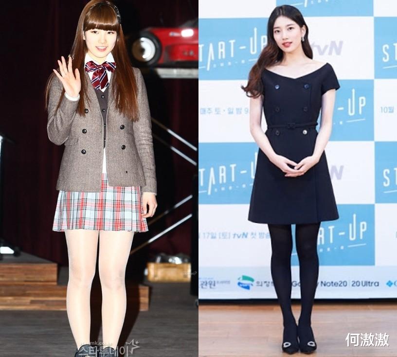 穿衣搭配|《某一天灭亡》朴宝英曾胖过？女星瘦身前后对比，IU秀智减肥后超仙，她却被求胖回去？