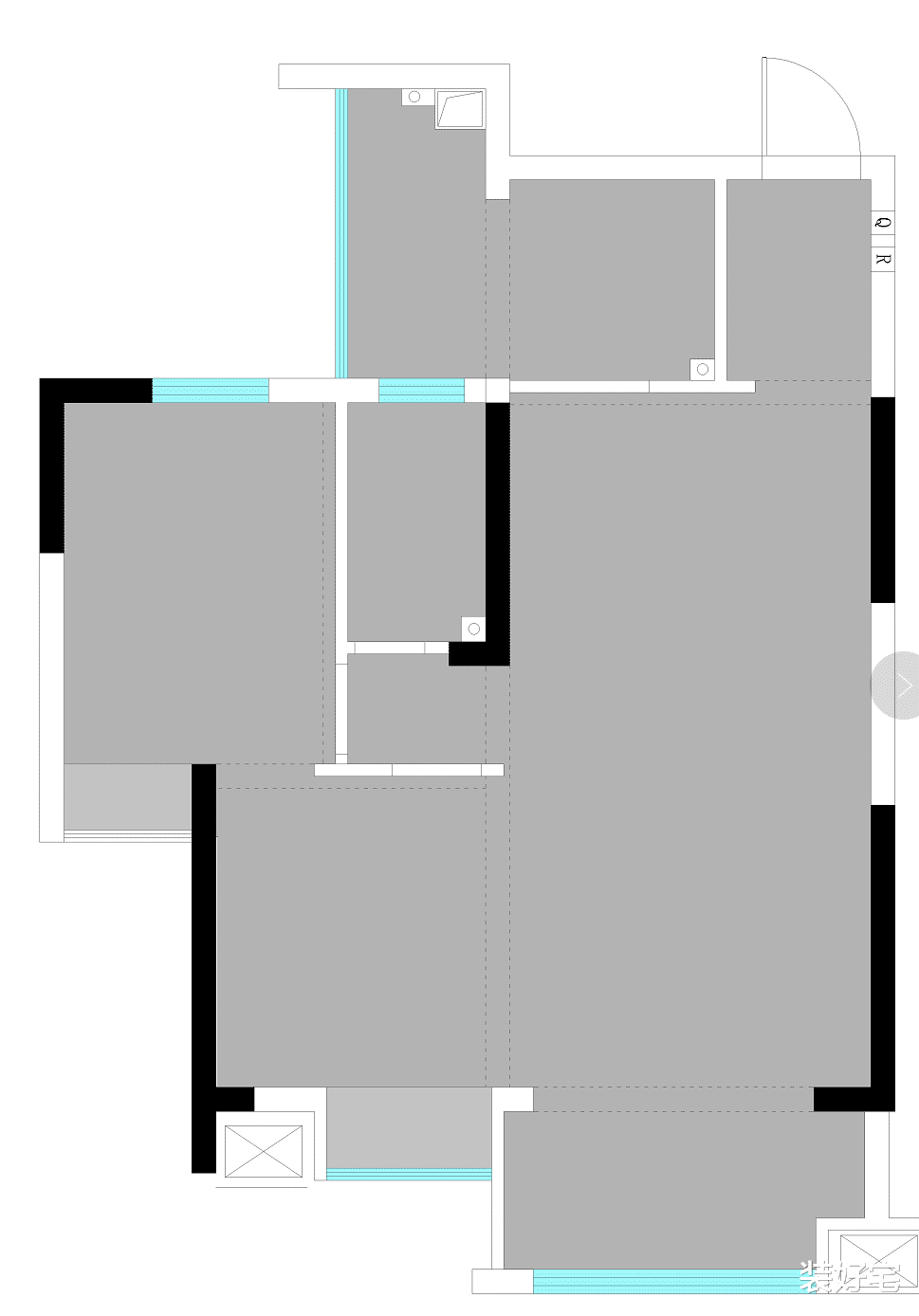 旧房改造|90后宝妈的旧房改造,推翻老房的设计,打造可盐可甜的新家
